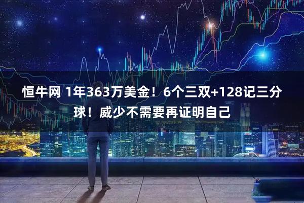 恒牛网 1年363万美金!6个三双+128记三分球!威少不需要再证明自己